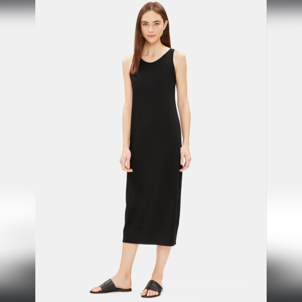 NEW Eileen Fisher System Viscose Jersey Dress Size XS